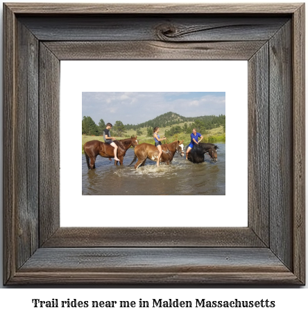 trail rides near me in Malden, Massachusetts